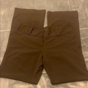 Greenish brown dress pants